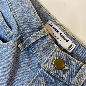 American Apparel Jean Shorts